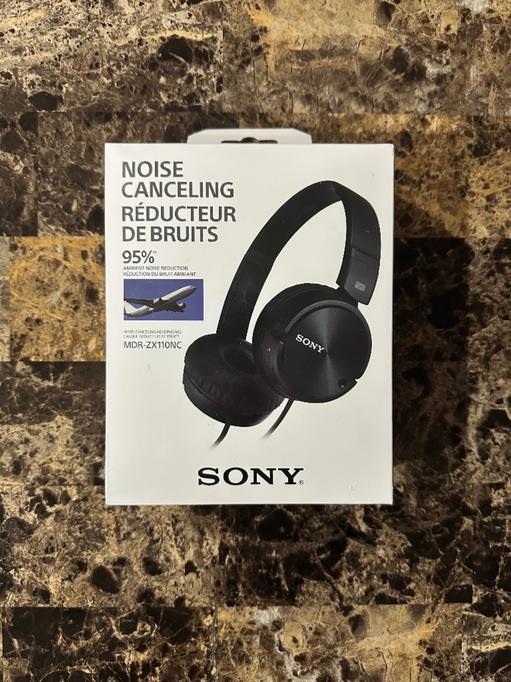Sony MDR-ZX110NC Noise-Canceling Headphones